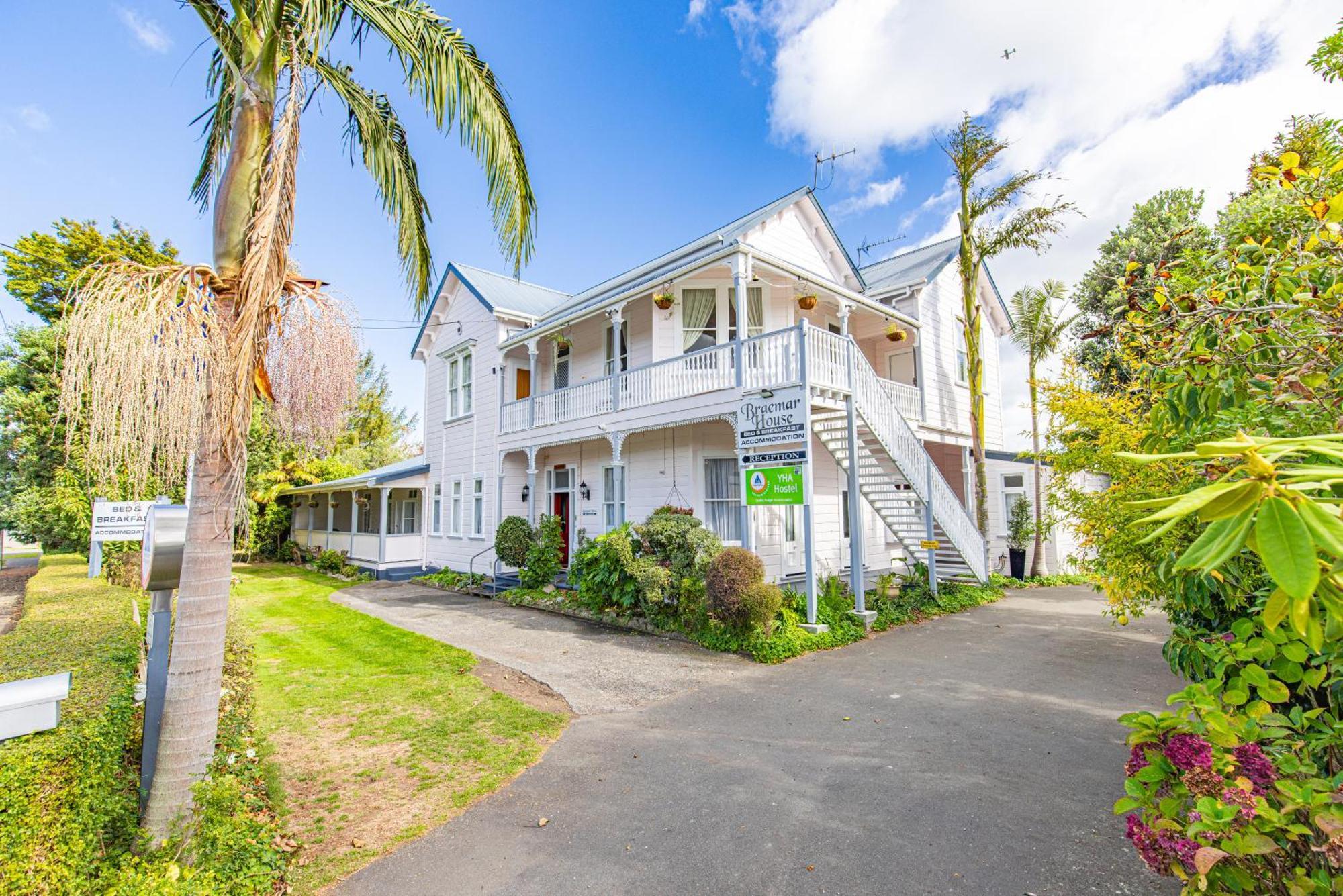 Braemar House B&B And Yha Hostel Whanganui Exterior foto