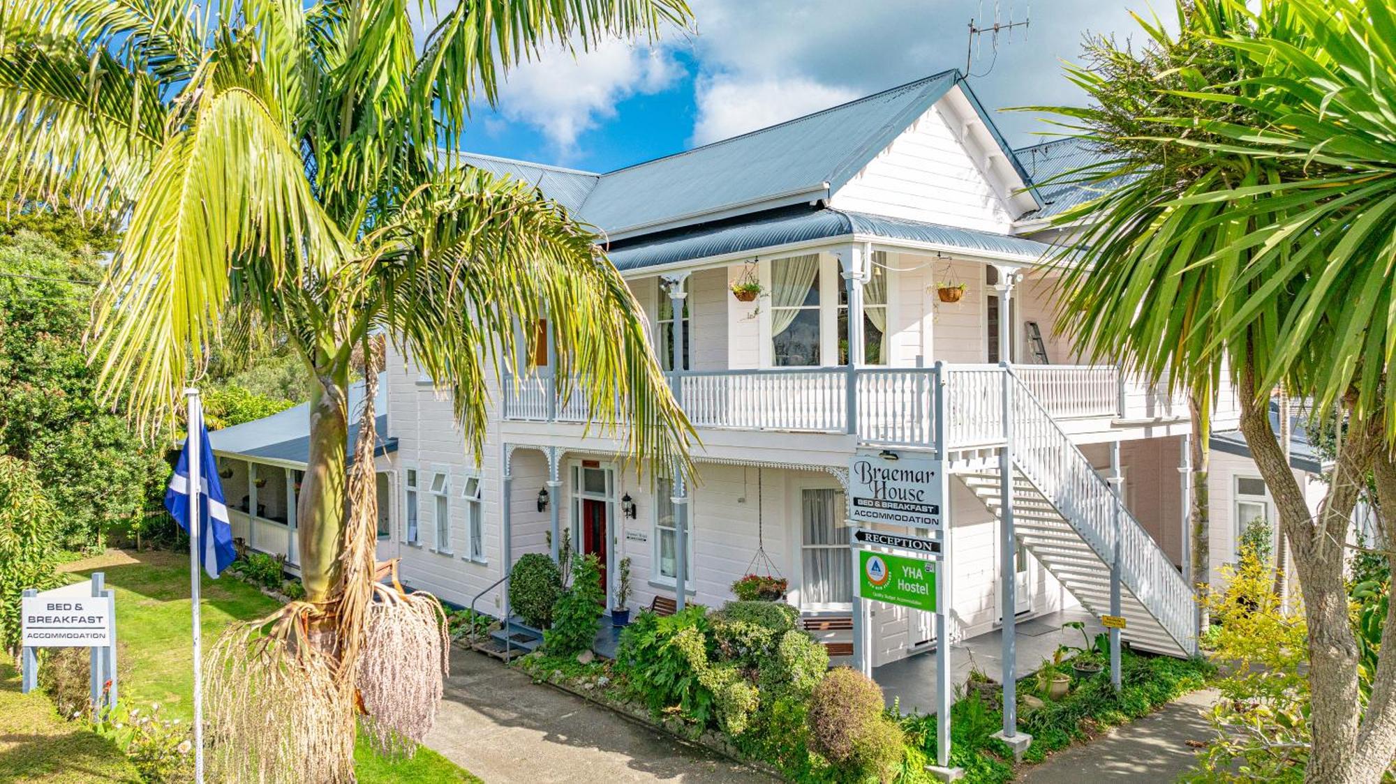 Braemar House B&B And Yha Hostel Whanganui Exterior foto